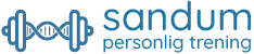 Logoen til Sandum Personlig Trening